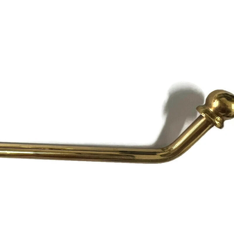 Solid Brass SCALOP shell shape Toilet Paper Holder 6 inches x 7 inches