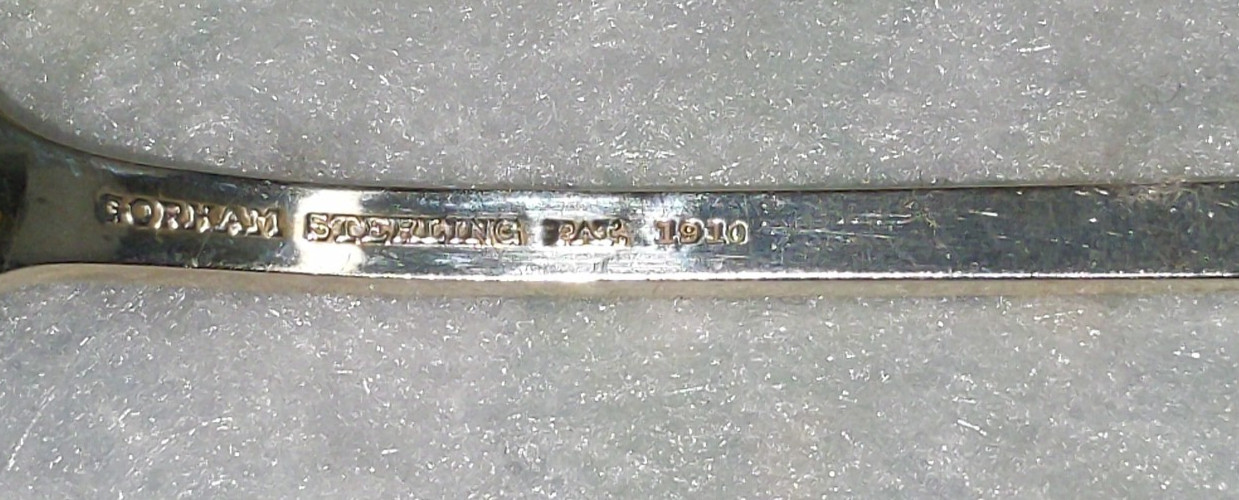 Gorham Fairfax Sterling Silver Iced Tea Spoon – No Monogram – 7.25″ 31.86g
