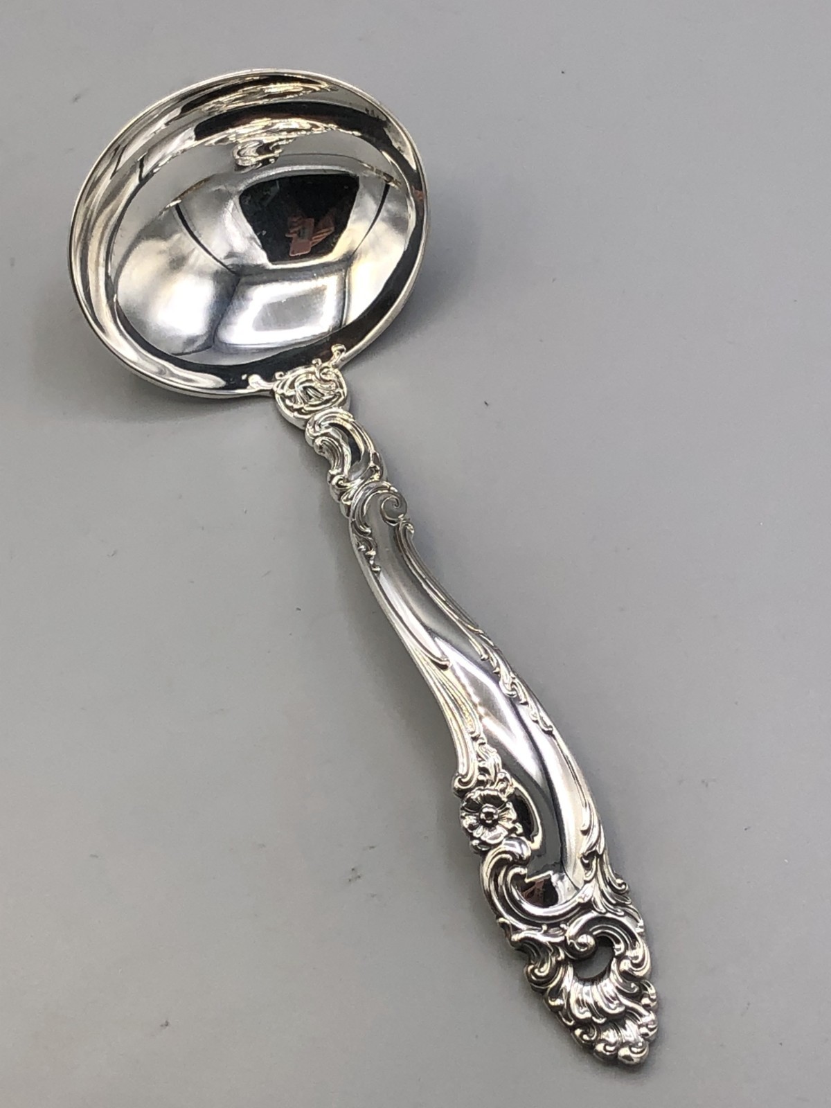 Decor by Gorham Sterling Silver Gravy Ladle 6.25″