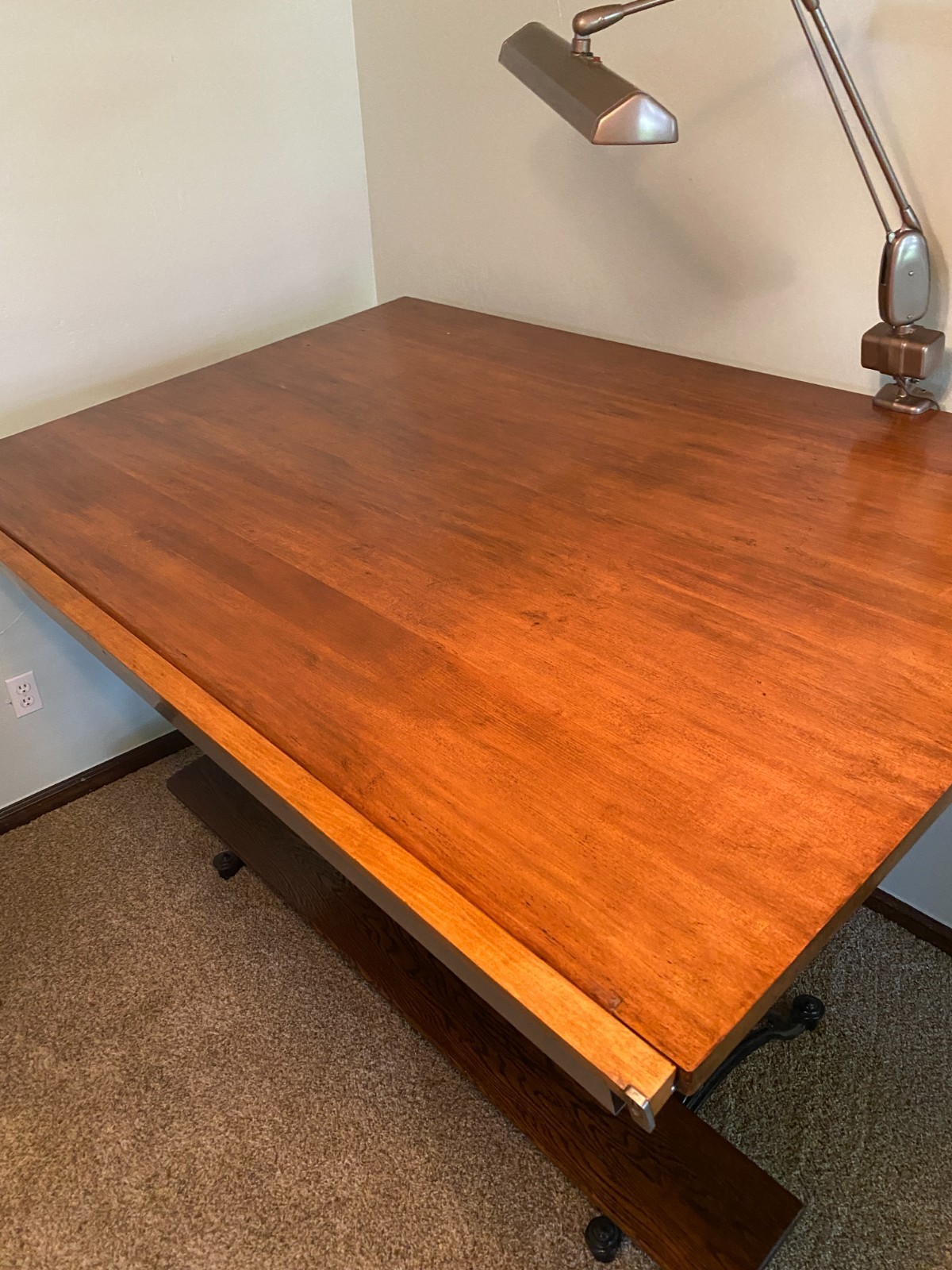 drafting table vintage Keuffel & Esser K & E, American Eagle Drafting Table