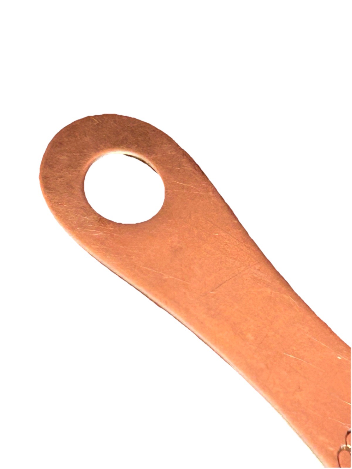 Monnogramed Sterling Silver Bodkin Ribbon Threader Sterling Mark 6 grams