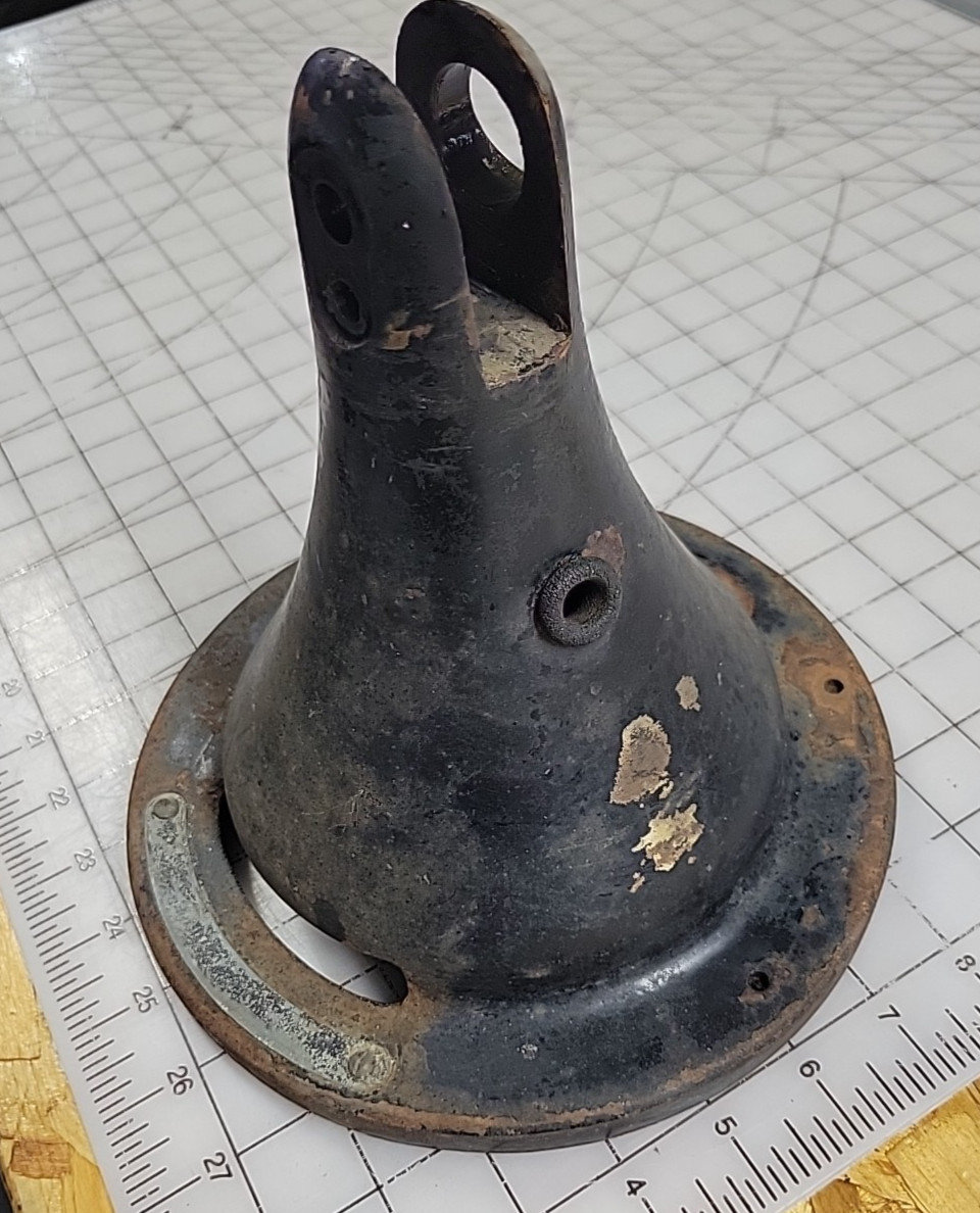 VTG Peerless Electric 16″ Brass Blade Electric Fan Type FF2 Part, Cast Iron Base