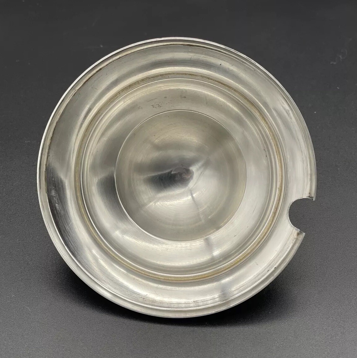 Unusual Sterling Silver Strawberry Topped Glass Jelly / Jam Jar