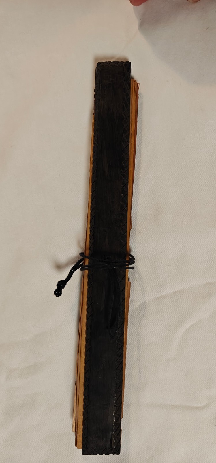 Sinhala Palm Leaf Manuscript Ola Leaf Buddhist Scripture Sri Lankan Pali Text