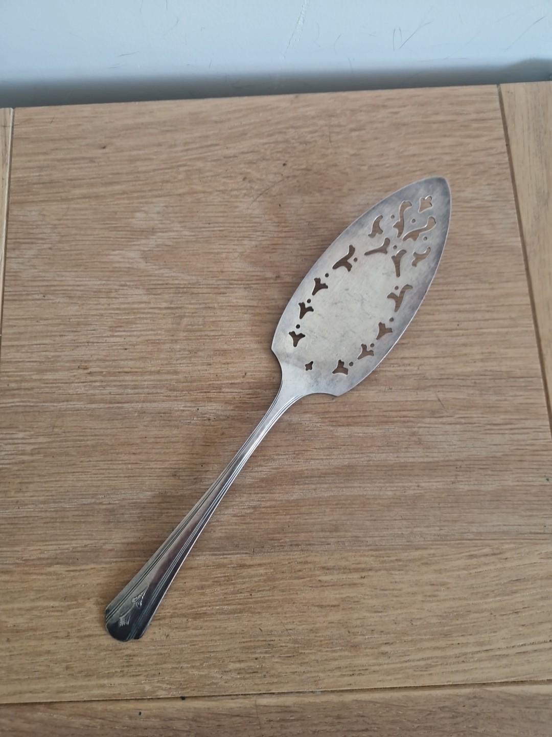 Vintage Silver Plate 1937 Coronation Dorchester Plate Cake Slice King George VI