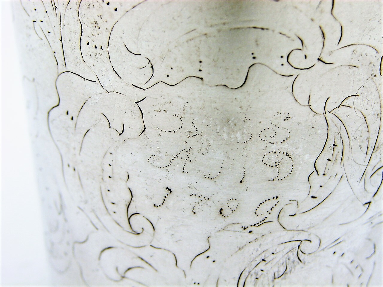 Danish Solid Silver Beaker Cup Hallmarked Andreas Buemann Dated 1799