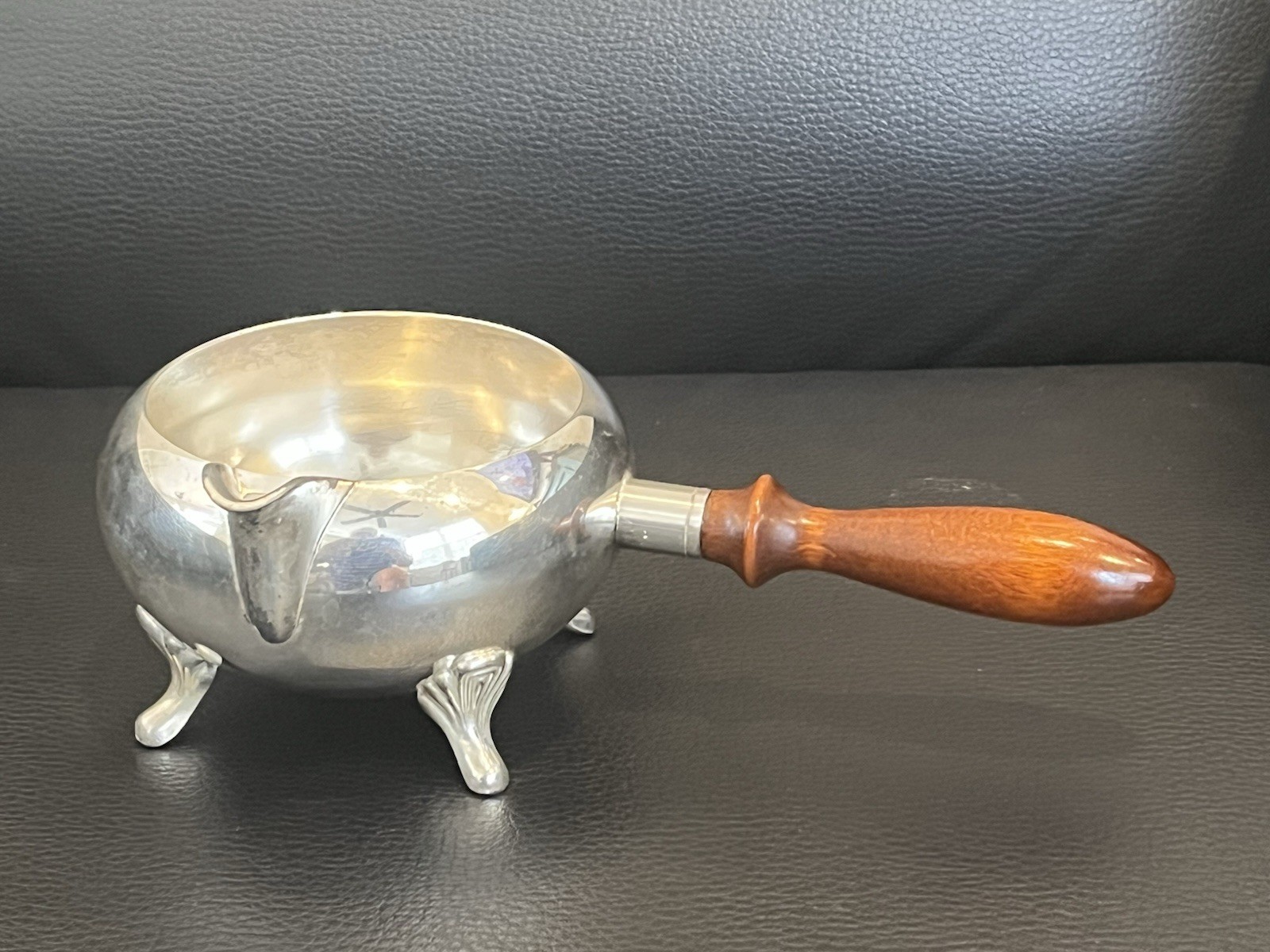 Epca Bristol Silver-plated 4 Legged Sauce Bowl by Poole