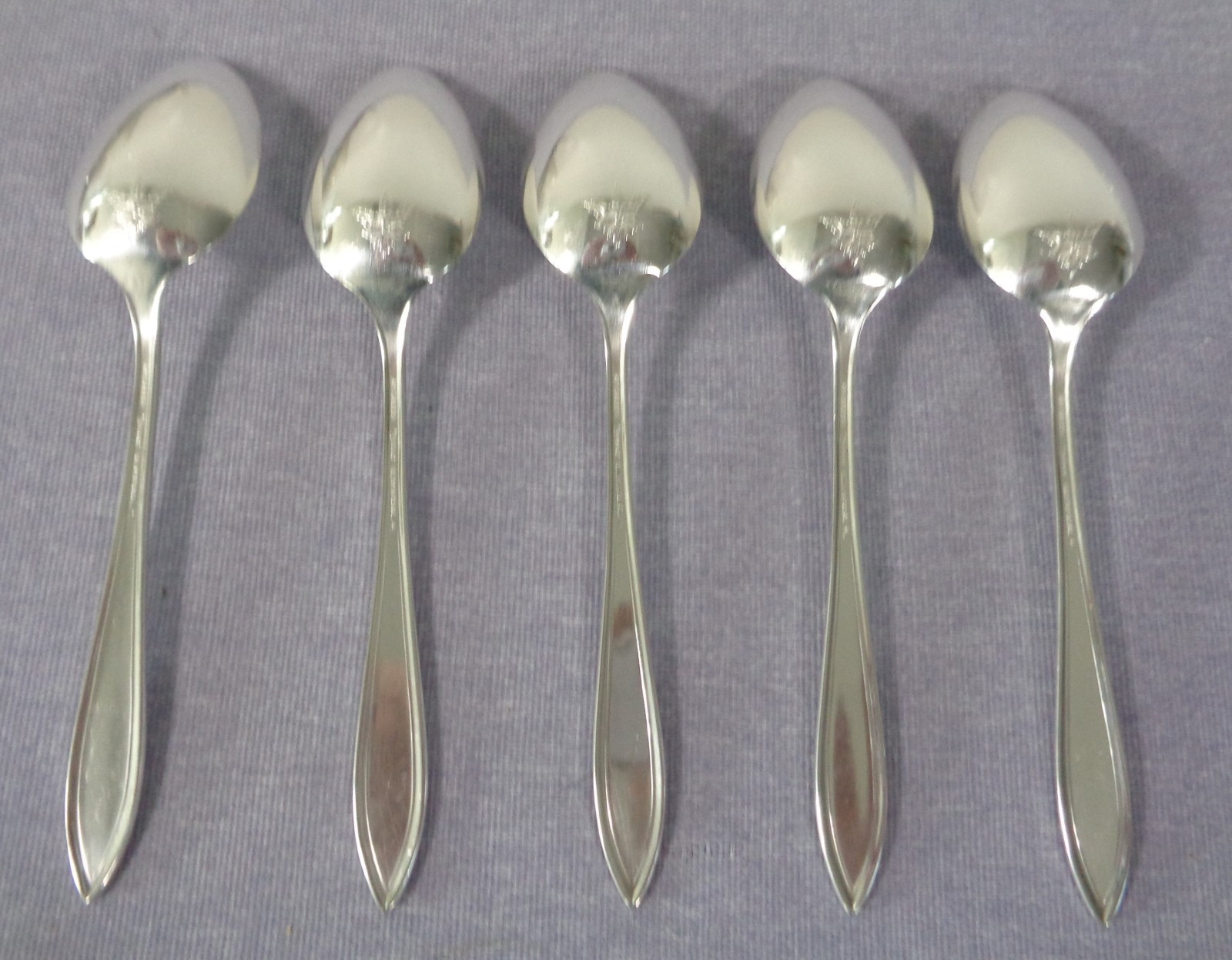 ASSOCIATED SILVER LADY WASHINGTON YOUREX SILVERSEAL SET OF 5 – 7 1/4″ TABLESPOON