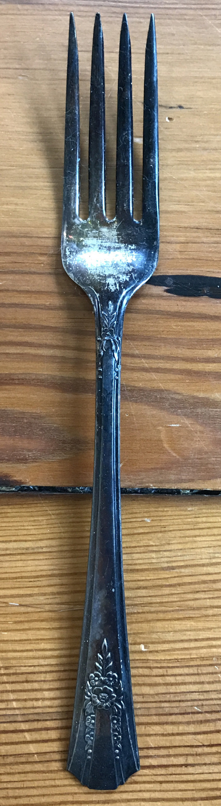 Mixed Patina Tarnish Vtg Mismatched Silverplate Genesee Walco Stainless Forks