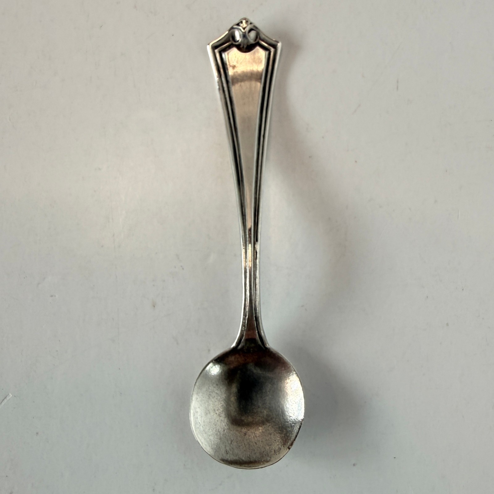 💠 Sterling Silver Mfg. Co. Individual Sterling Salt Spoon 2-3/8″ No Monogram