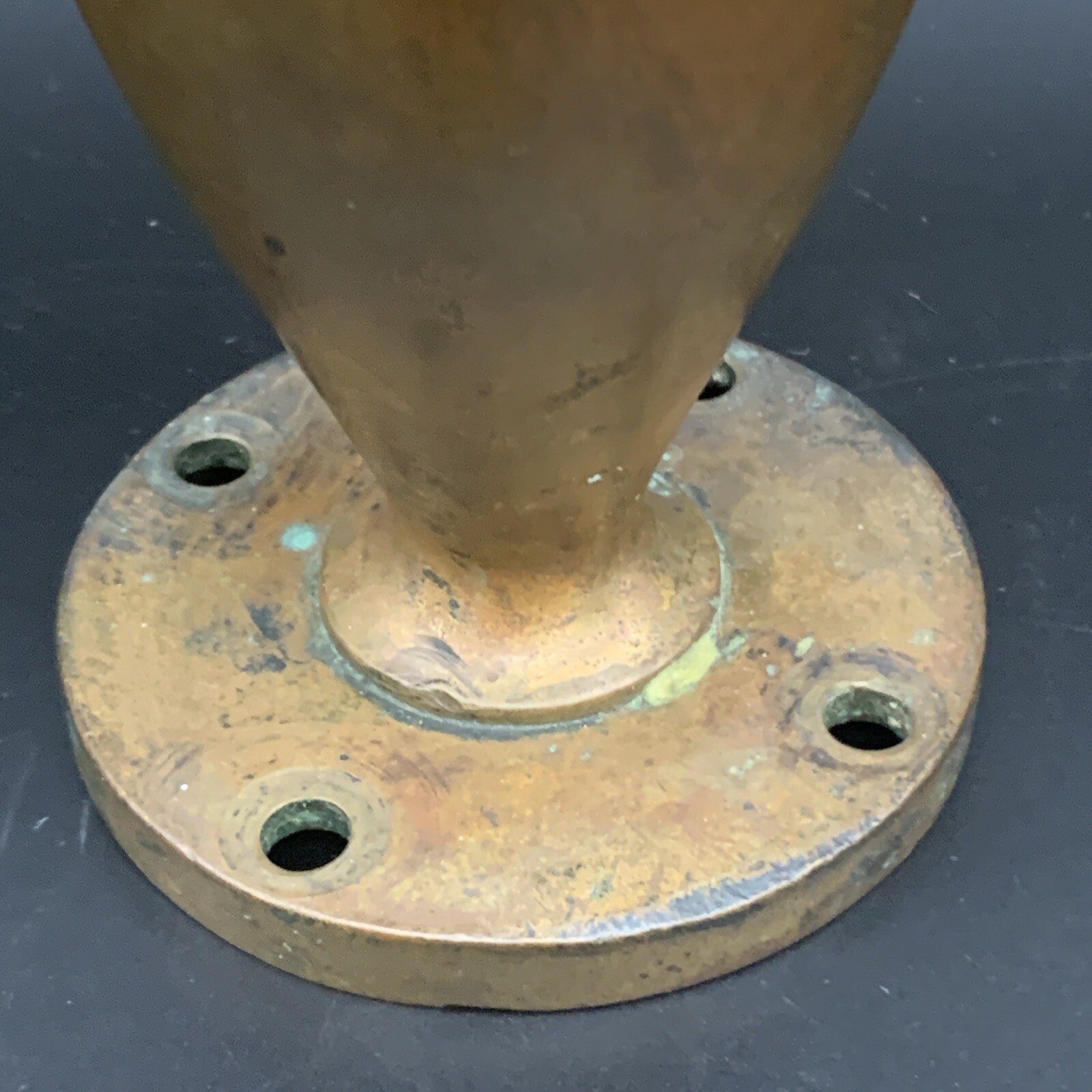 Antique Bishop & Babcock Co. Eureka 10 Brass 5 1/2 inches tall