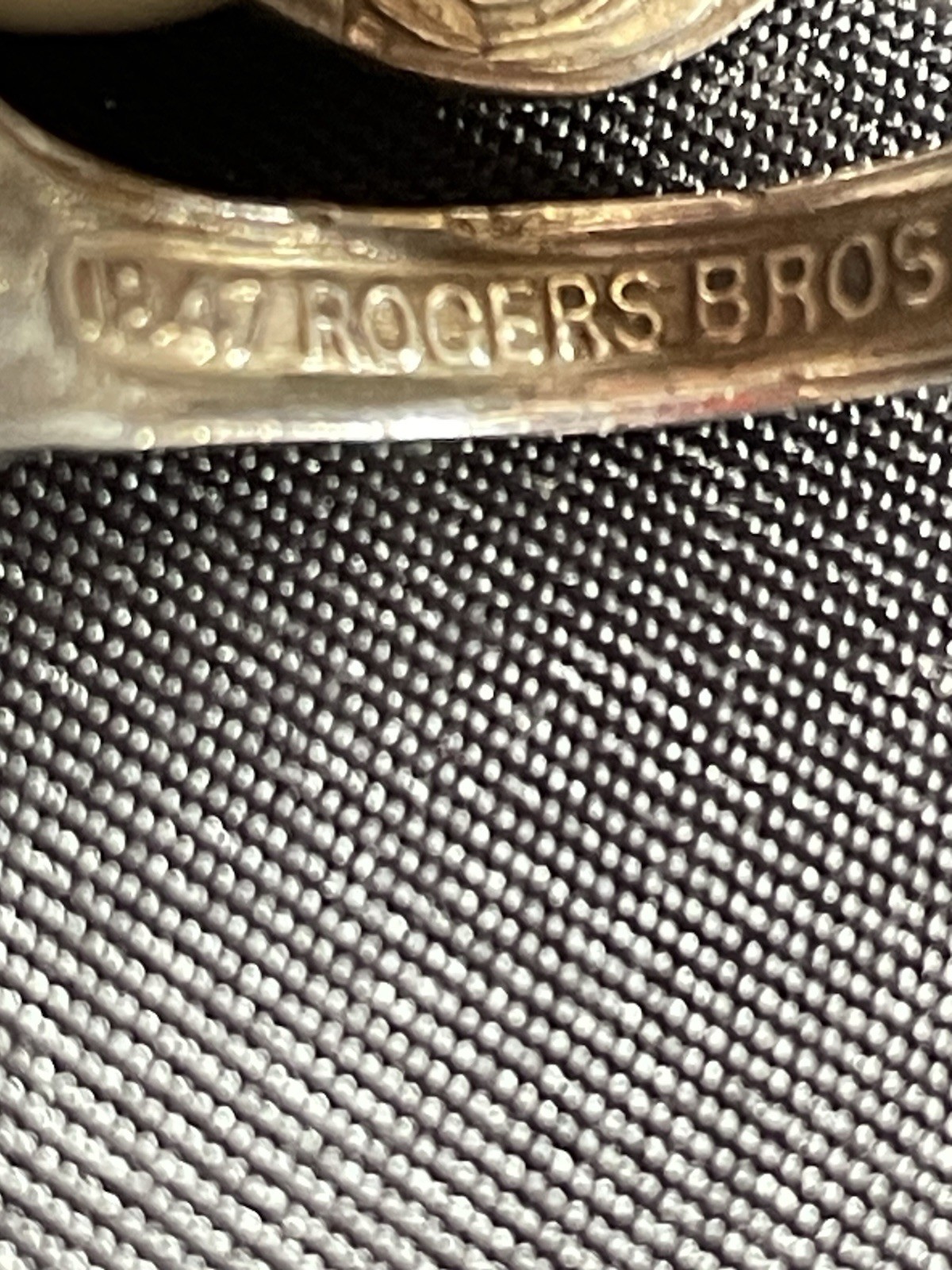 Rogers Bros 1847 Silver Plate Spoon Ring Size 5