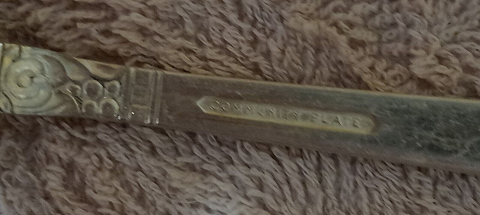 Community Plate “Forever” jam spreader