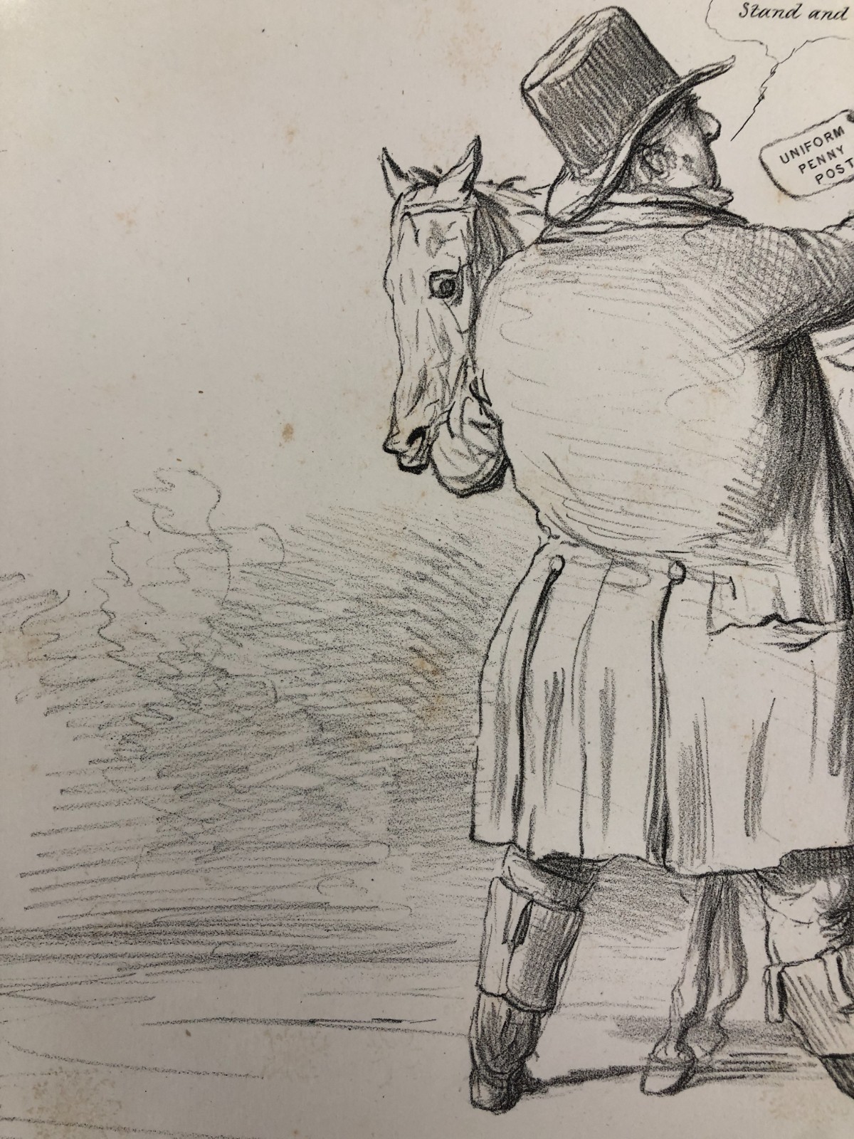 John Doyle Lithograph: A PRESSURE FROM WITHOUT! 1839