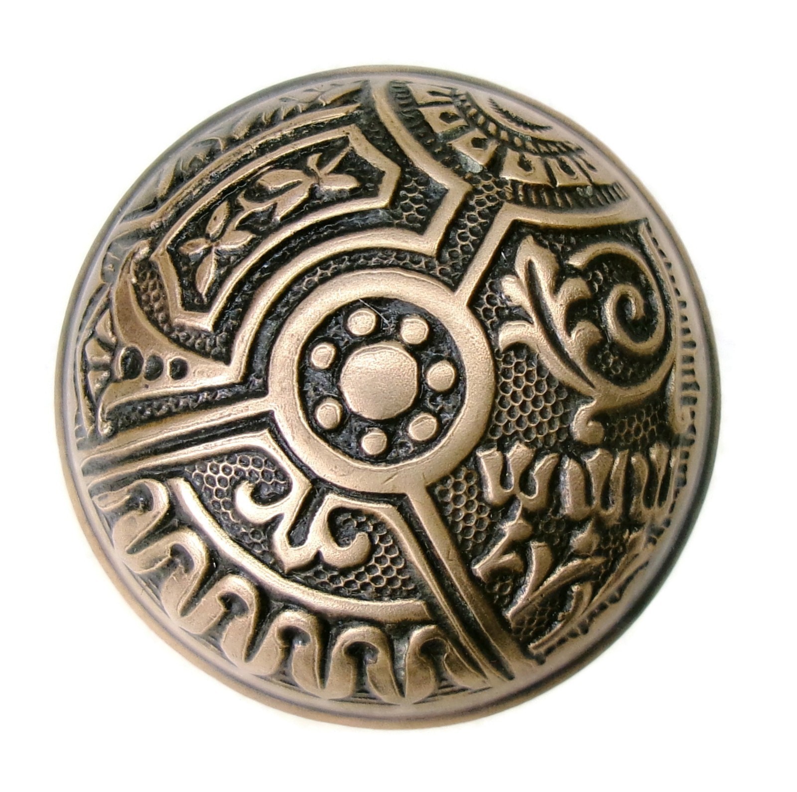 One Single Antique Vintage Eastlake Victorian Ornate Door Knob Reclaimed Salvage
