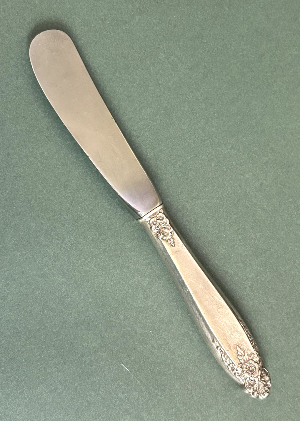 1939 International Sterling Prelude Hollow Handle Butter Spreader 5 7/8″ Knife