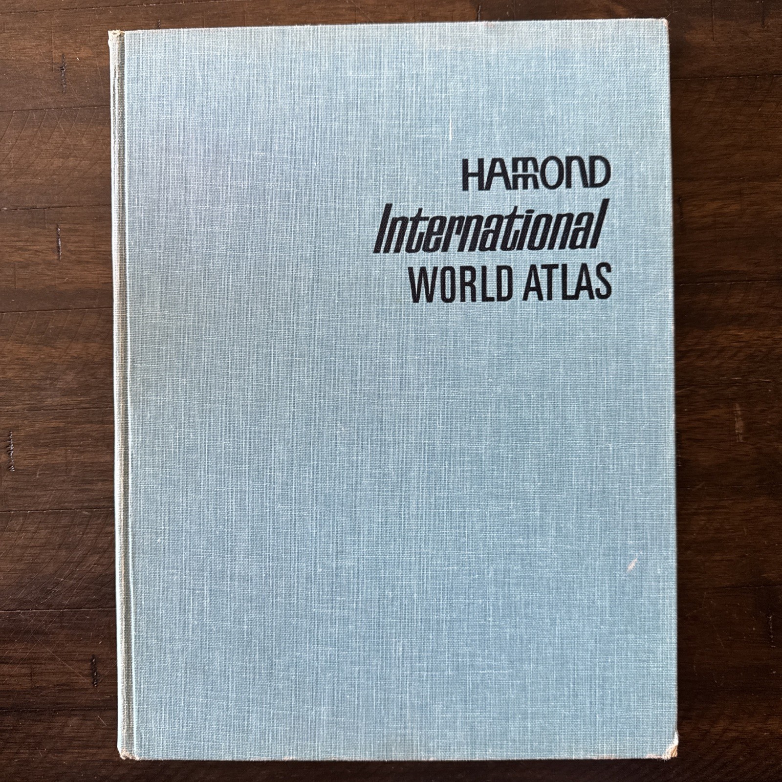 Hammond International World Atlas, 1966, HC, 192 Pages, No D/J, Excellent Cond!