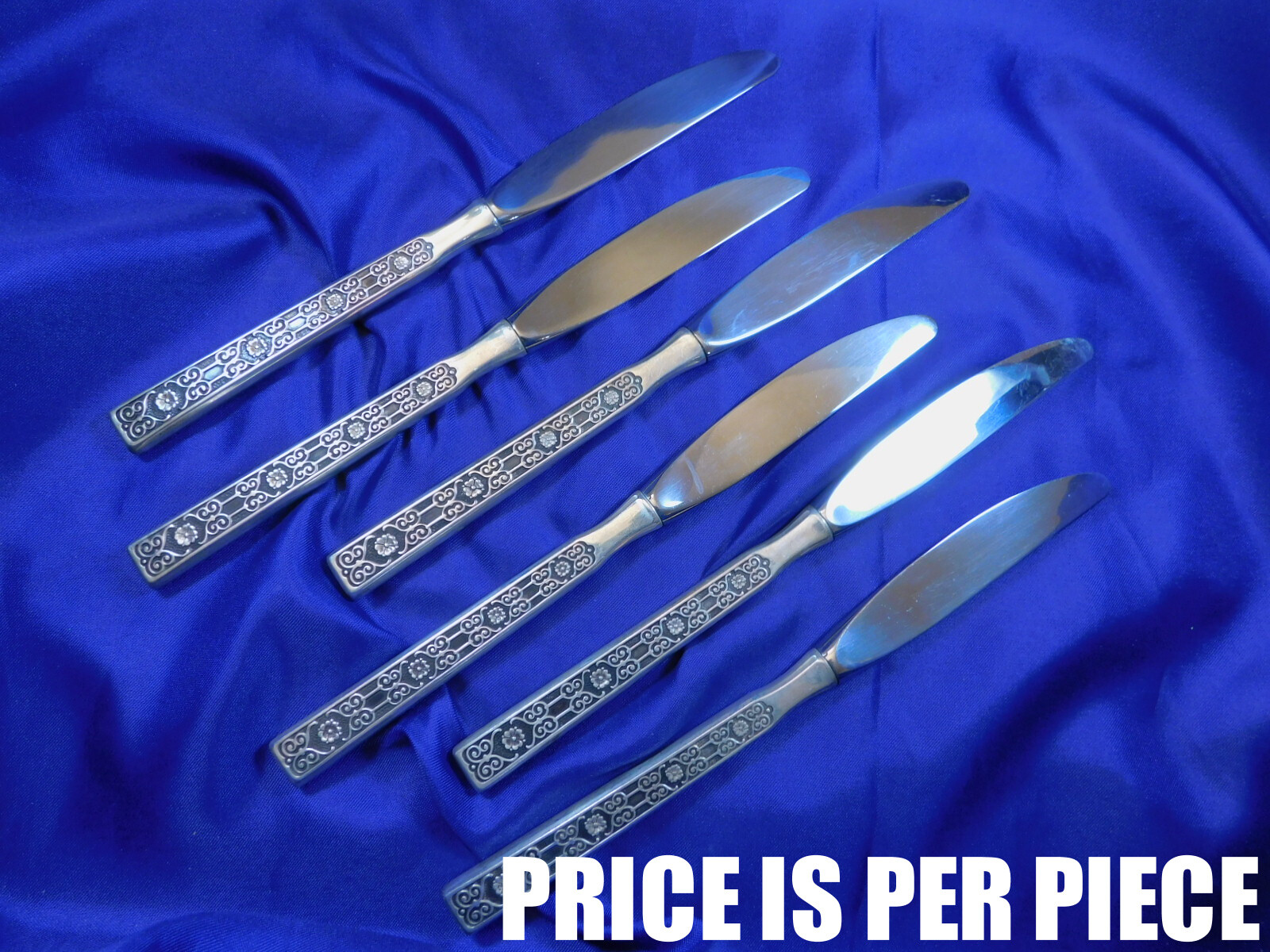 GORHAM SPANISH TRACERY STERLING SILVER PLACE KNIFE – VERY GOOD CONDITION