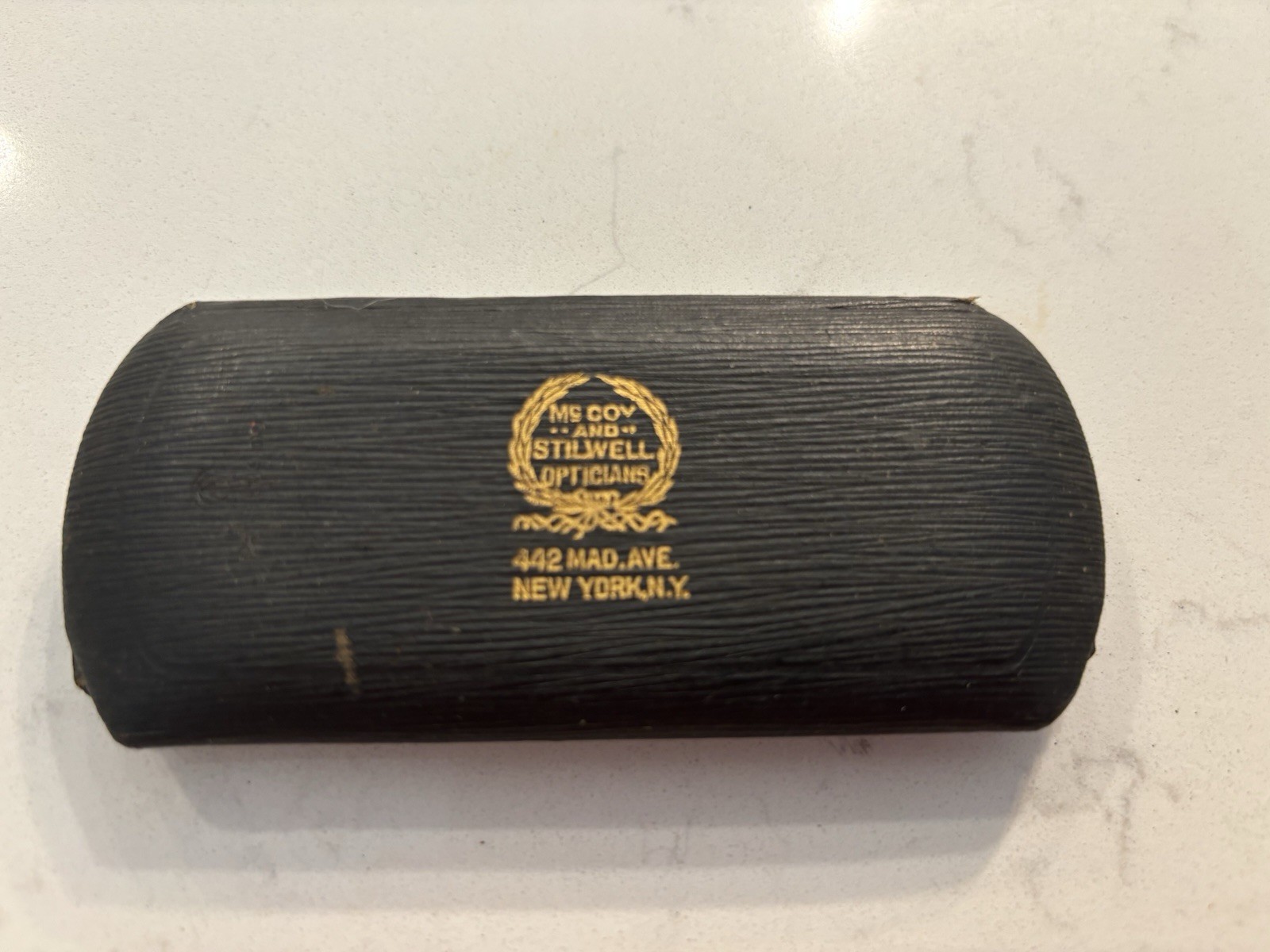 Antique New York City Glasses Case Nearly 100 Years Old And Still In Great Shape