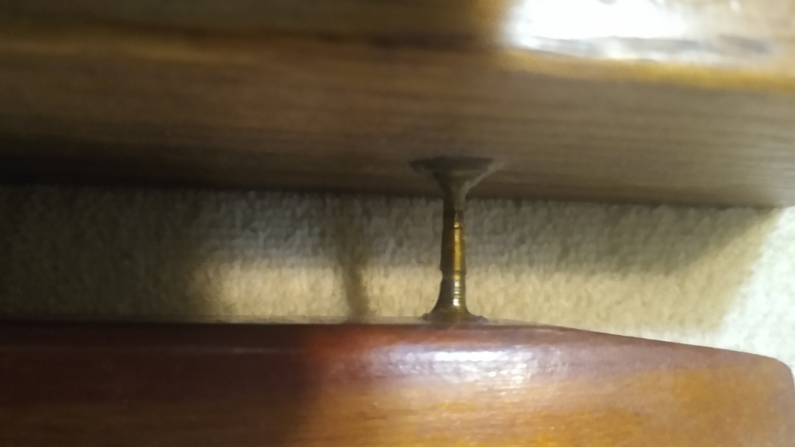 Solid Cedar / Maple WW1 Wood Torpedo Ship Model On Base circa 1940 Model