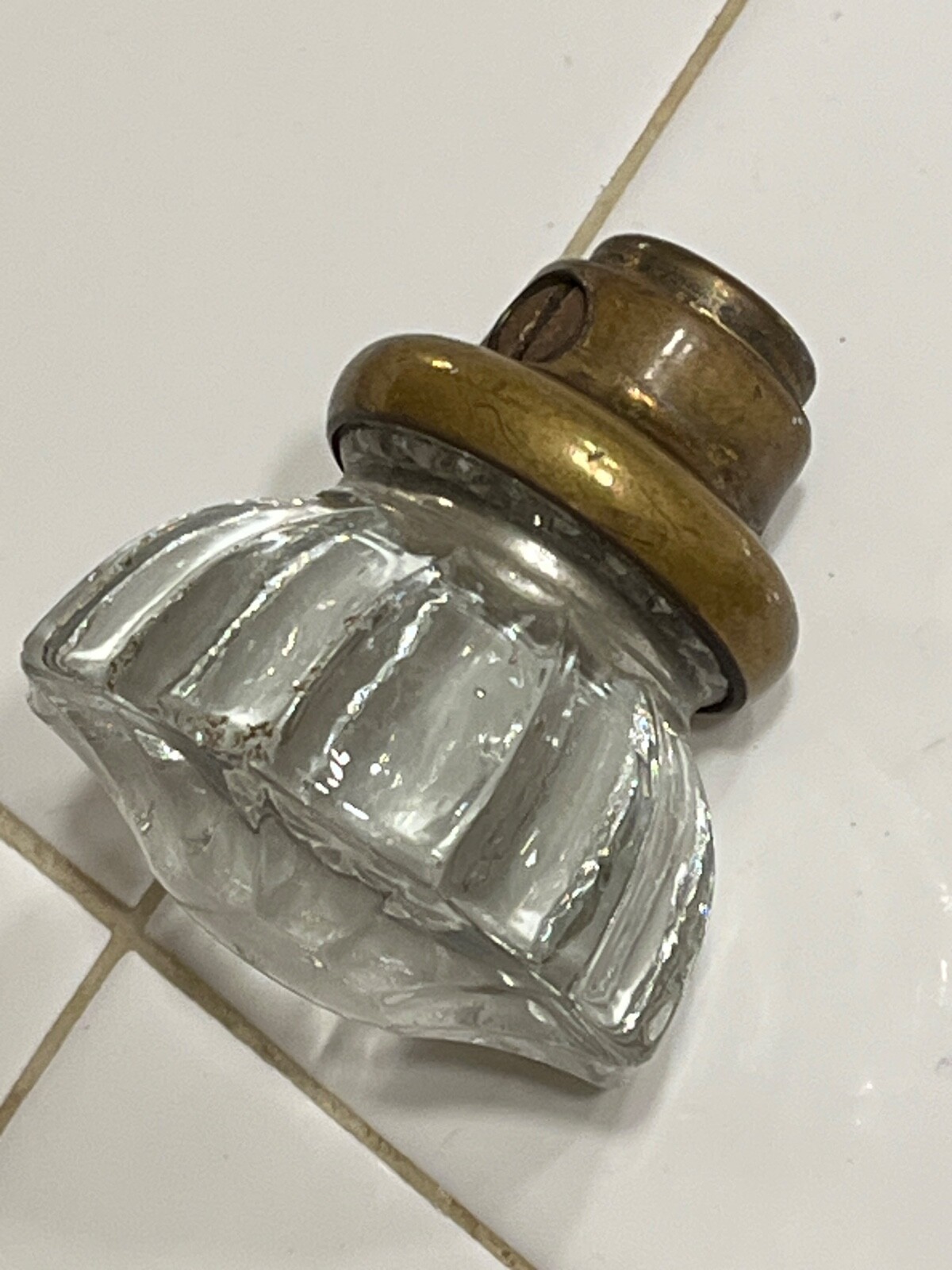 Antique marbled handle door knobs lock brass glass knob & knocker 032725@