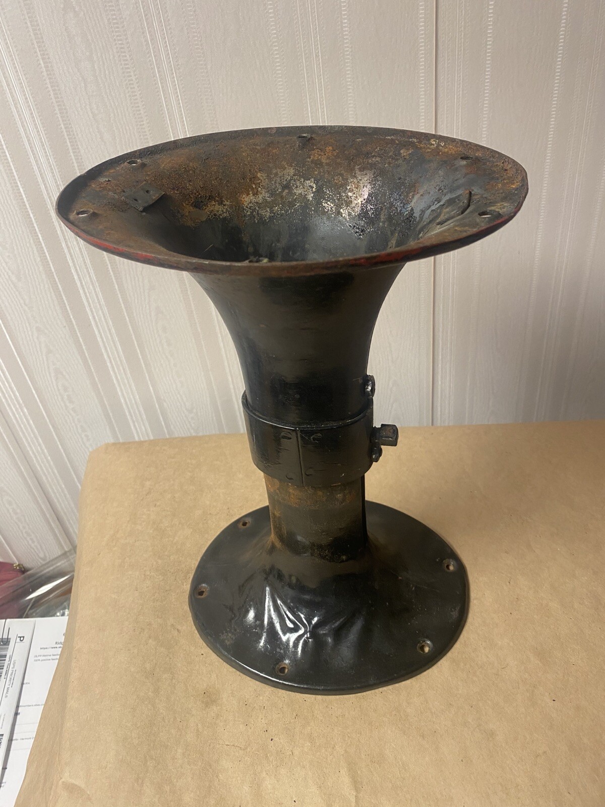 A Vintage School Desk Chair Base – Adjusts 9 3/4″ to 13 1/2″