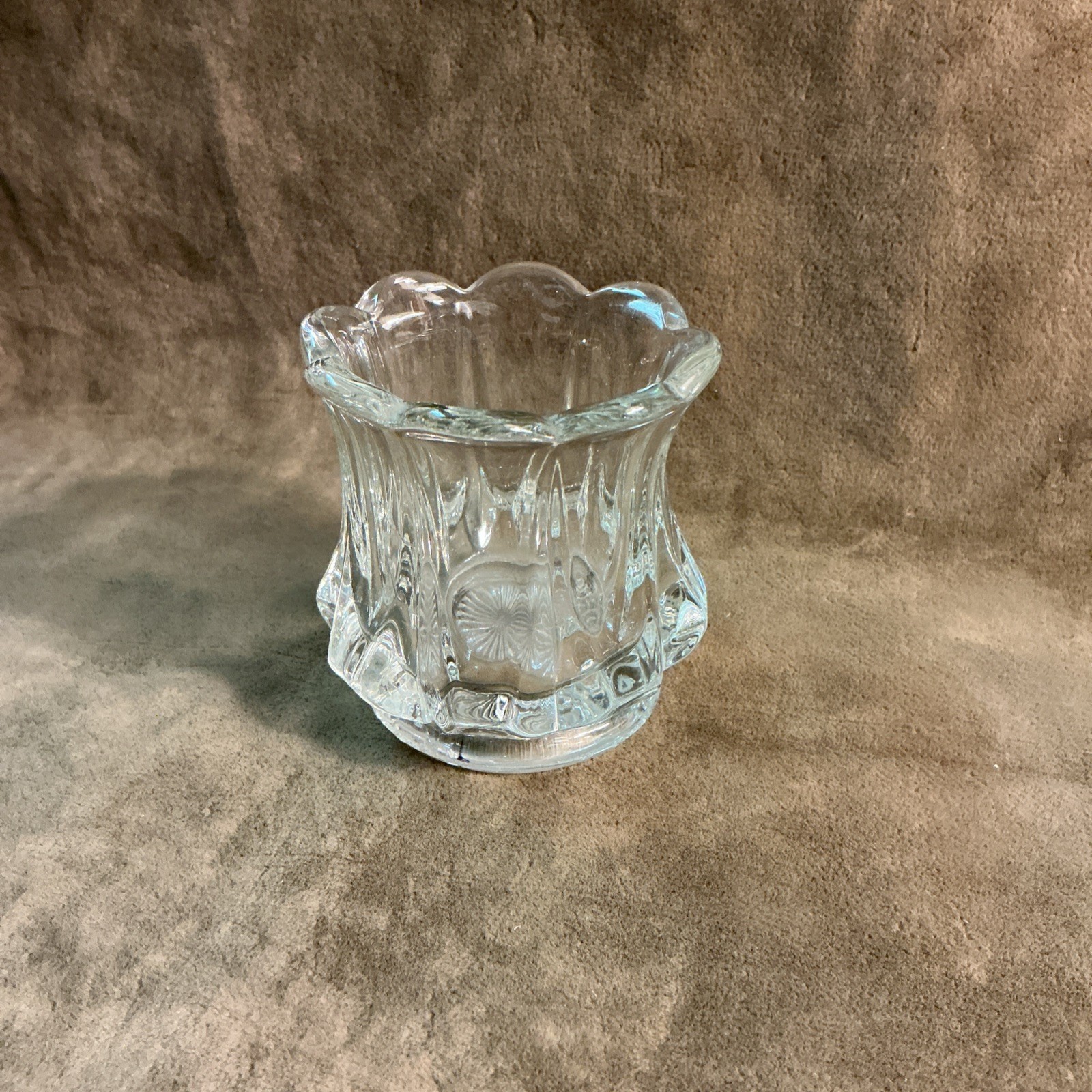 Victorian early American US glass Co # 15121 Mayflower Dequense Toothpick Holder