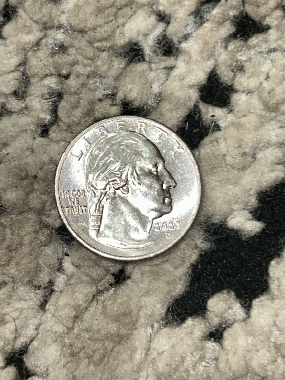 2023 P BESSIE COLEMAN “IN COD WE TRUST” AND ‘DROOLING GEORGE’ QUARTER ERRORS