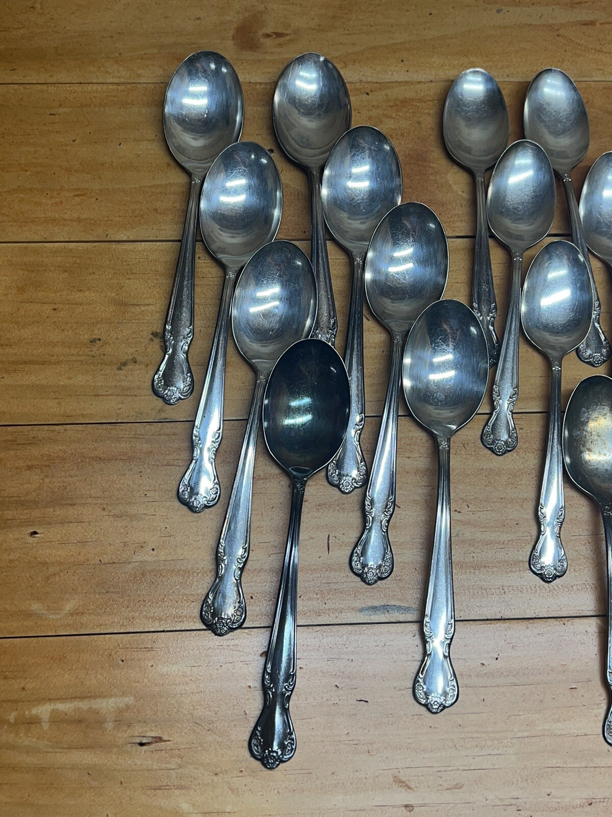 40 Piece Set Rogers & Bro Reinforced Plate IS Flatware Dinnerware Silverware