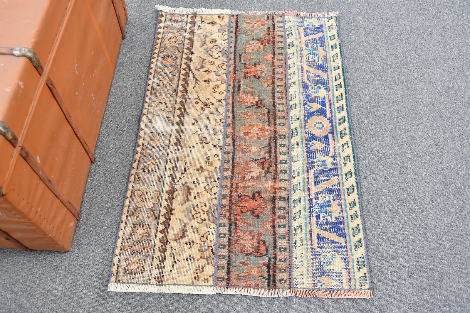 Wool Rug, Vintage Rug, 2.4×3.5 ft Small Rug, Anatolian Rug, Turkish Rug