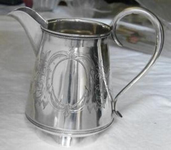 LARGE RUSSIAN IMPERIAL SILVER 84 CREAMER ANTIQUE RUSSLAND SILBER RARE CUP RUSSIA