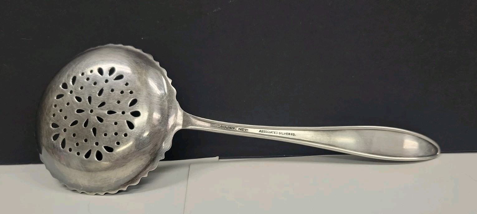 Vintage Associated Silver Co Tomato Server – Yourex Panama Pattern