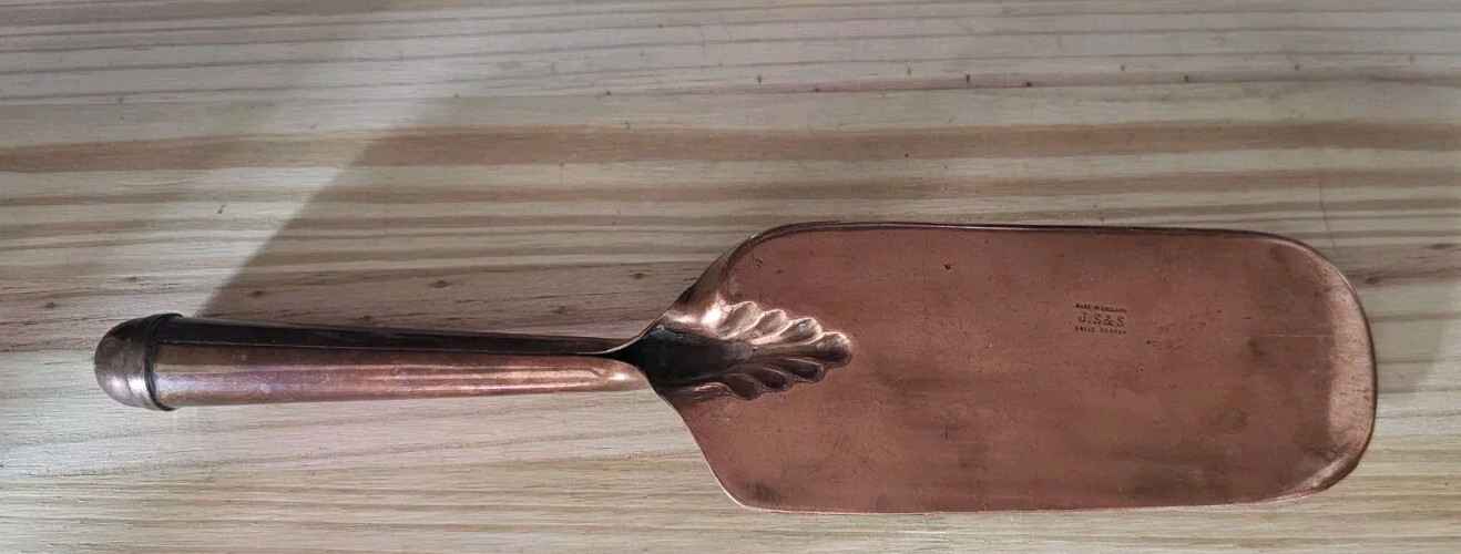 J. S & S Solid Copper Crumb Tray (Joseph Sankey & Sons)