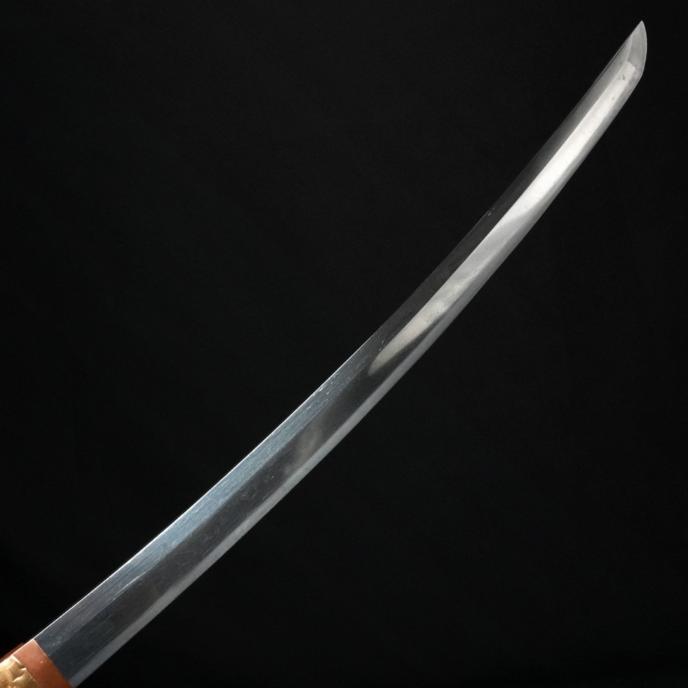 Wakizashi 脇差 “ Kuninobu ” 国信 Japanese Real Sword 43.5 cm Shirasaya 白鞘 KATANA 刀