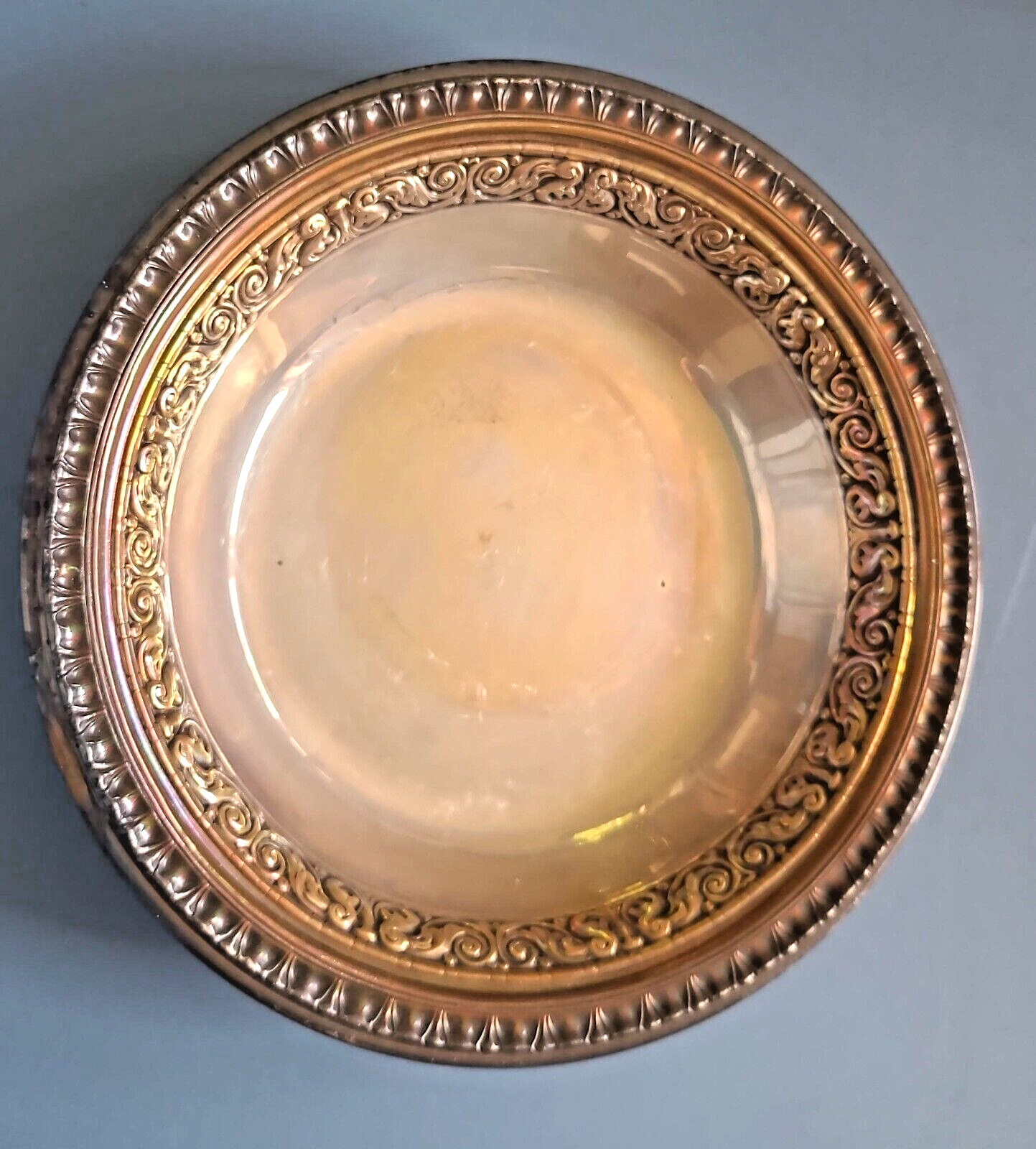 Reed & Barton #1201 Sterling Silver Plated Copper Alloy 1945, 6″ bowl 4.2oz