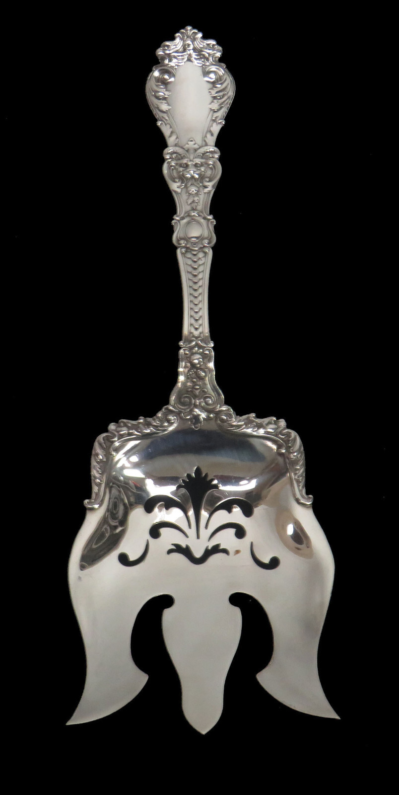 GORHAM HENRY II STERLING SILVER FOR THEODORE B STARR CO SALAD SERVING FORK