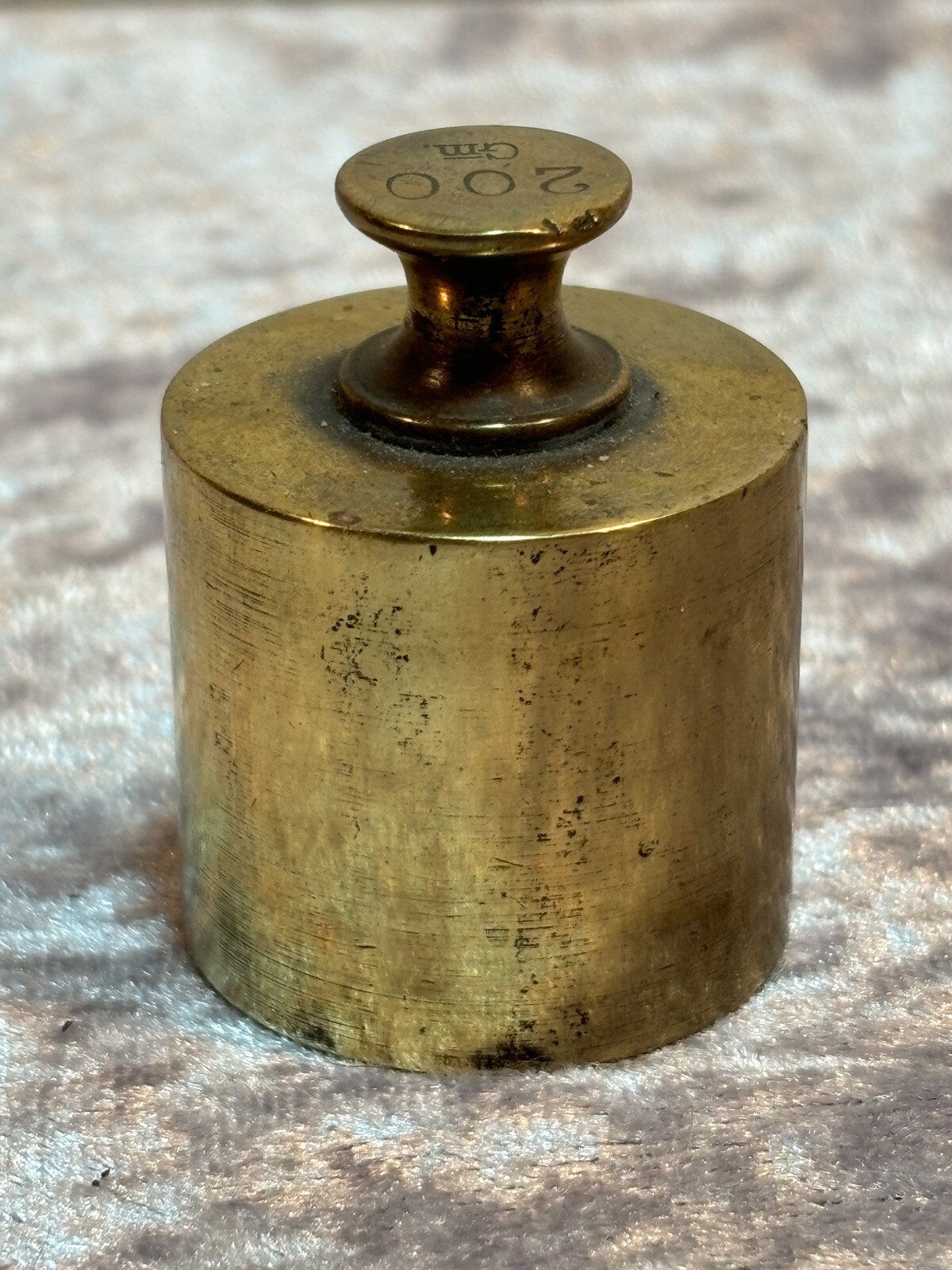 Solid Brass Scale Weight – 200 grams
