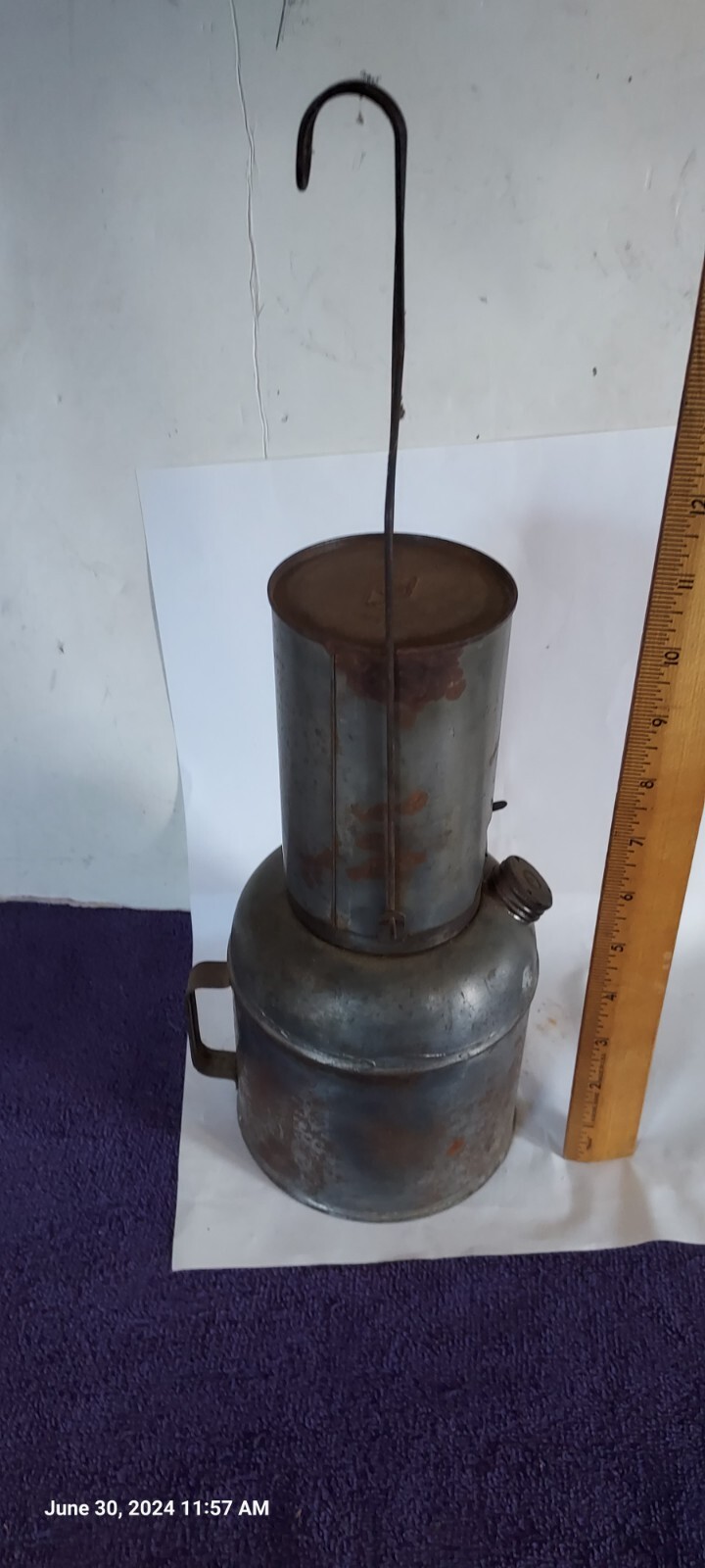 Antique Kerosene Portable Engine & Block Heater