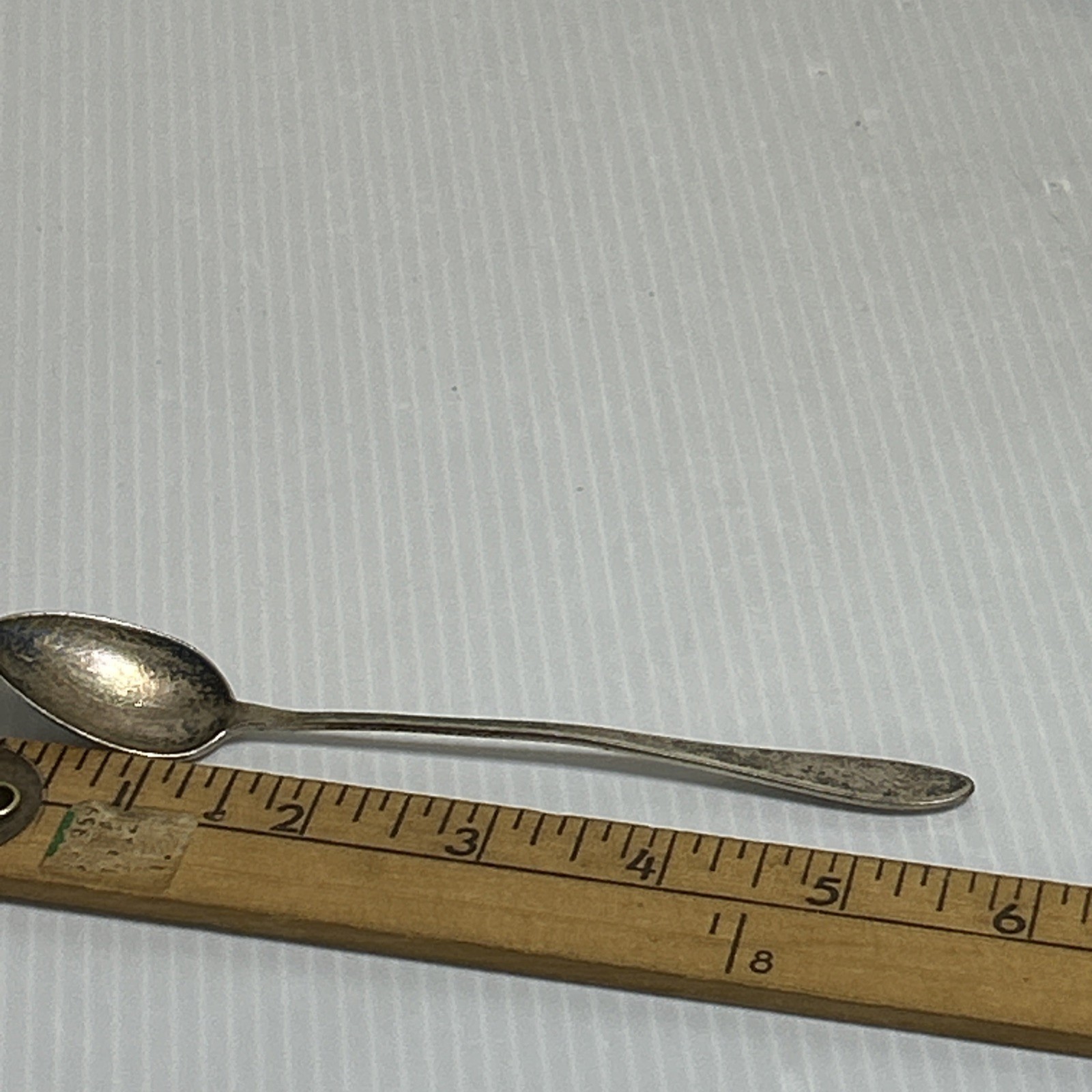 Gorham Sterling Individual Salt Spoon RBE Stamp