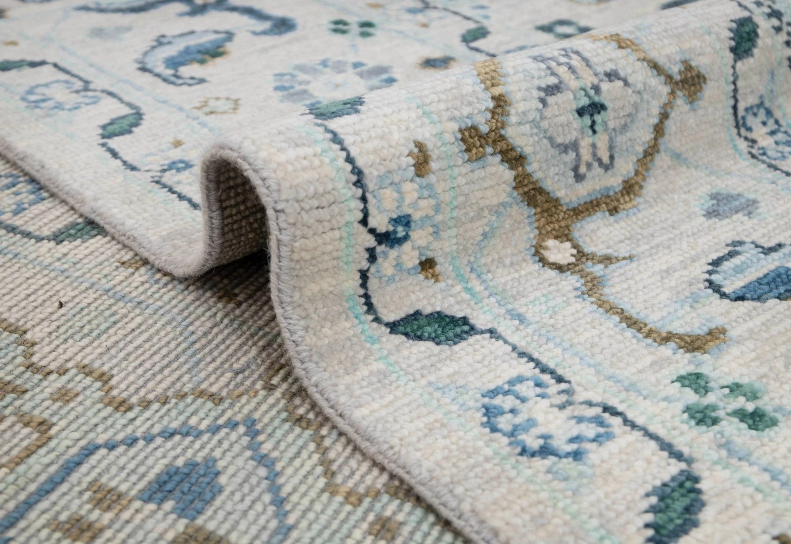 Turkish Oushak Hand Knotted Wool Rugs 5×8 6×9 8×10 9×12 10×14 12×15 ft Area Rugs