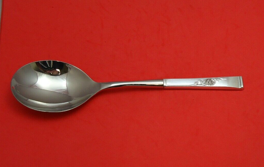 Classic Rose by Reed and Barton Sterling Silver Casserole Spoon 11 1/4″ Custom