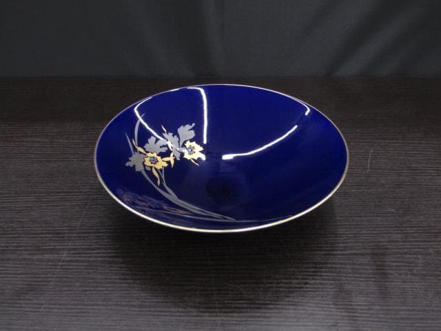 Koran Sha Arita Ware Blue and White Decorative Plate Japanese Porcelain 24.5cm