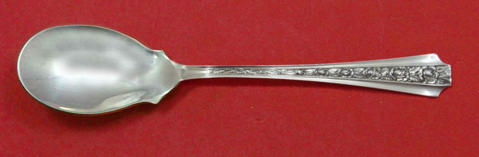 Talisman Rose by Frank Whiting Sterling Silver Ice Cream Spoon Custom Made 5 3/4