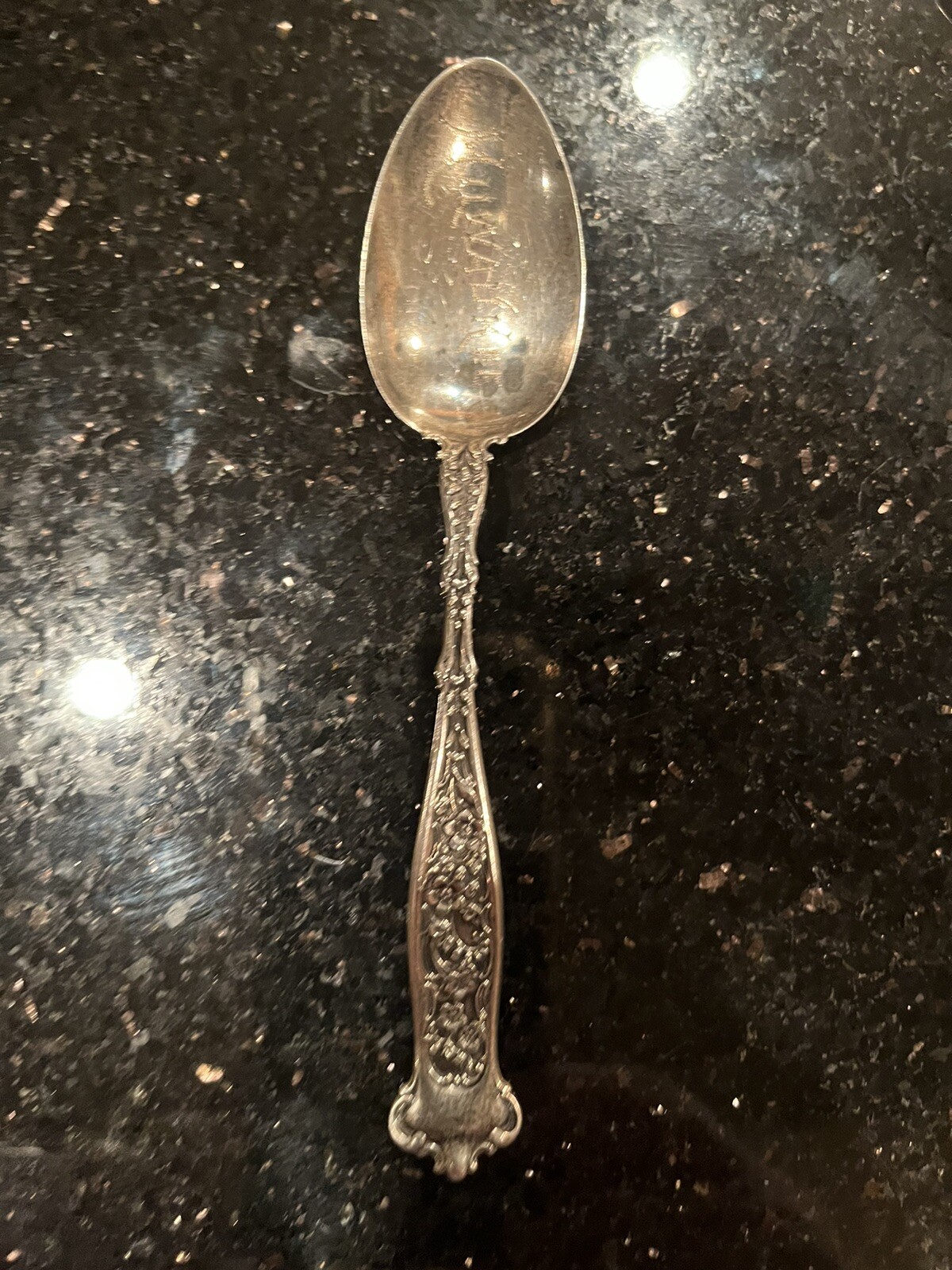 925 Sterling Silver souvenir spoon Milwaukee Vintage 1896