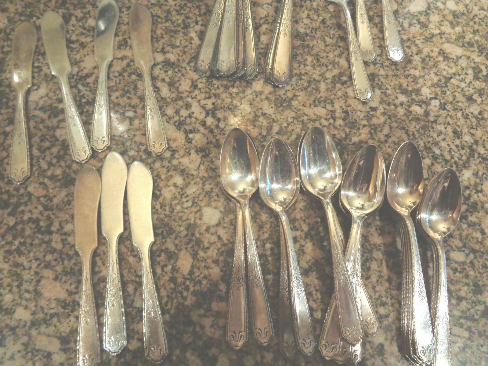 *1926 Wallingford Co. A1 Silverplate “SHARON” FOR HENRIK HILLBOM 30 PCS