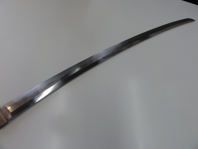 KATANA 刀 “ Tadayoshi ” 肥前国忠吉 Japanese Real Sword 68.4 cm Shirasaya 白鞘 Samurai