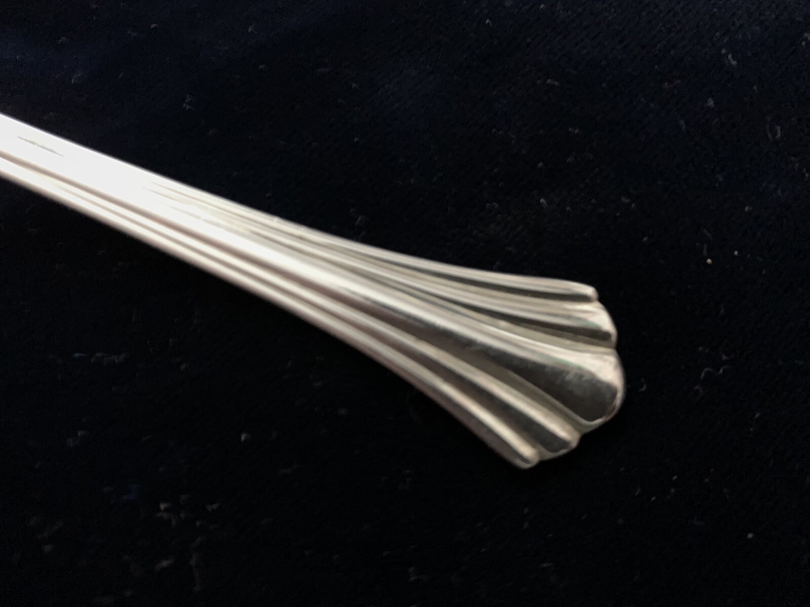 Reed and Barton Sterling Flatware, Eighteenth Century, Salad Fork, 6 1/2 inches