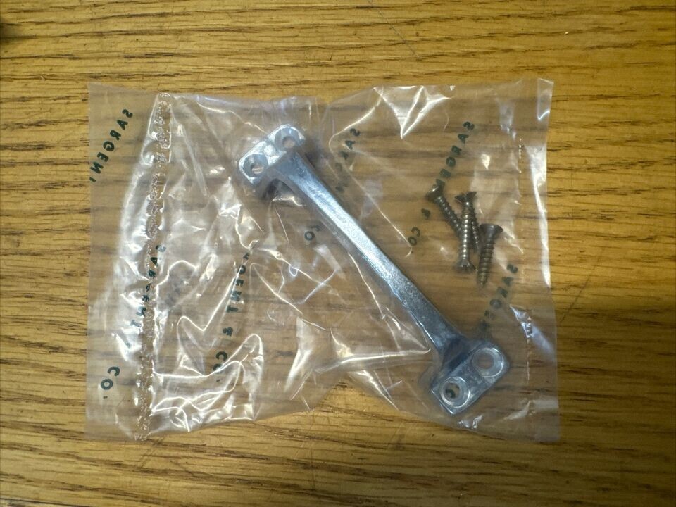 12 Antique / Vintage Window Sash Lift Drawer Pull Smooth Aluminum Sargent AL-415