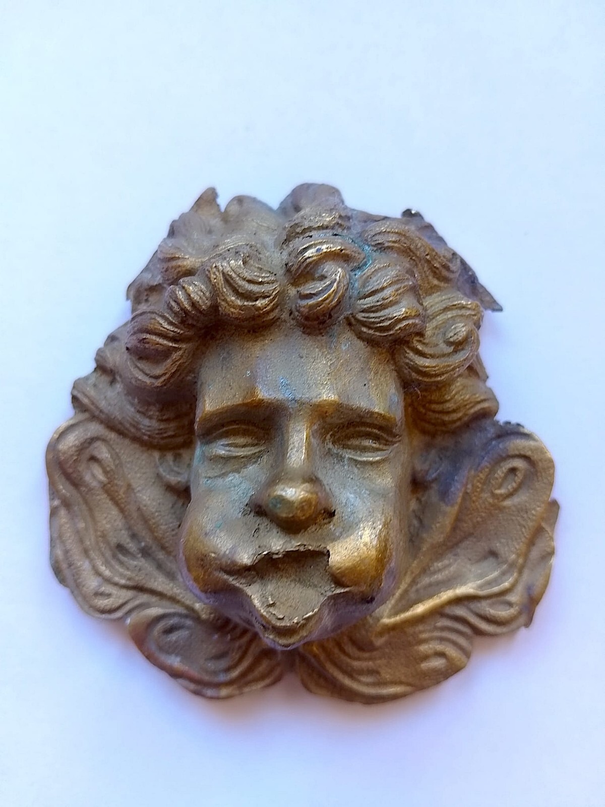 Antico ornamento in bronzo proveniente da una fonderia di Firenze, 1900-1950