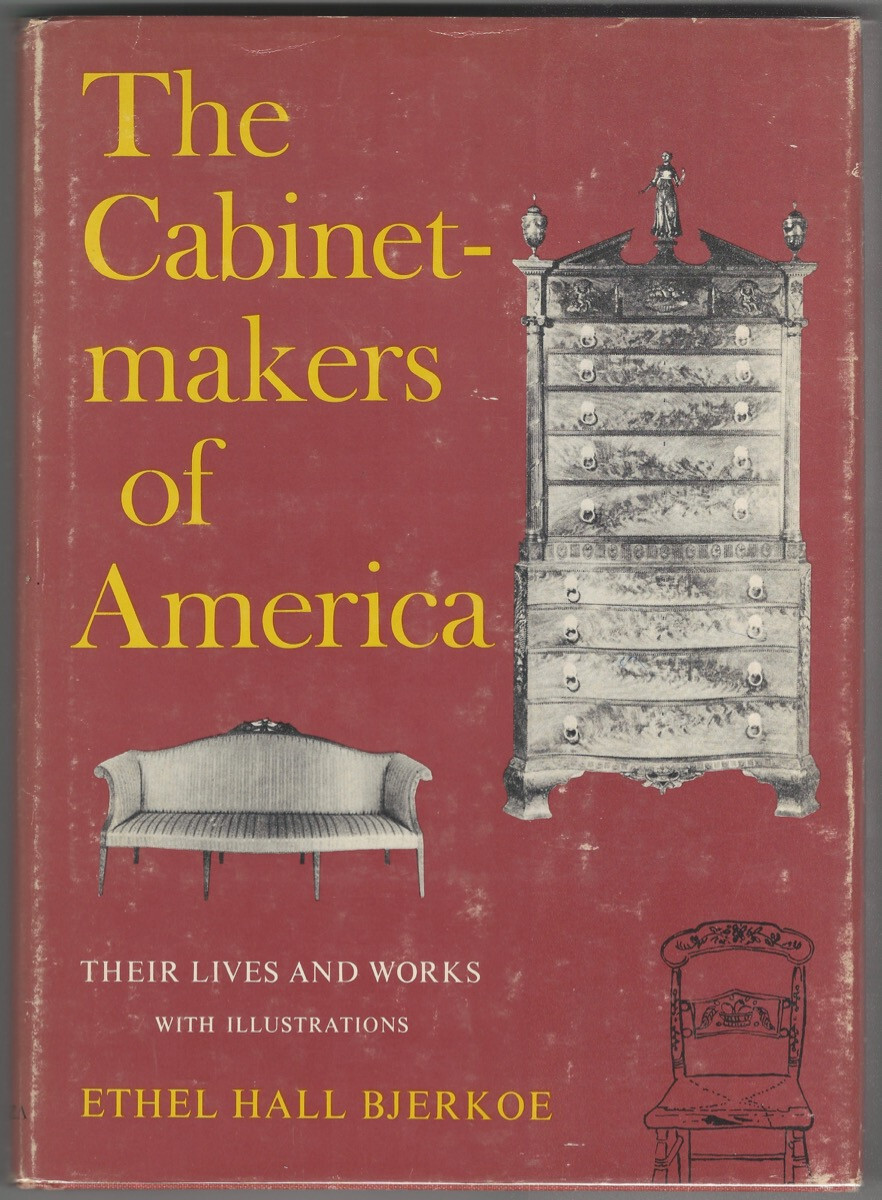 Antique American Furniture Makers Dictionary Bjerkoe Inscribed to Albert C.Revi